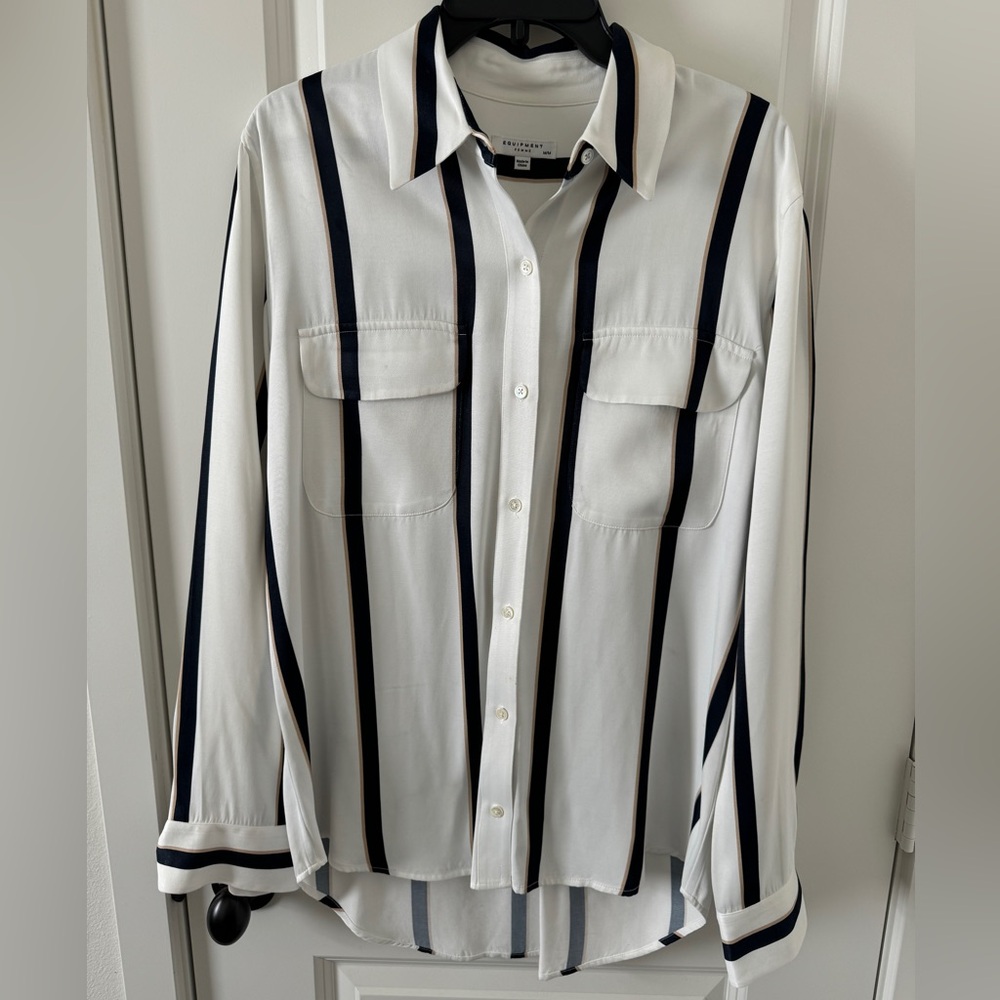 Equipment Striped Button Down - image 1